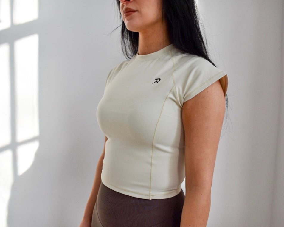 Muscle Fit T-Shirt - Buttercream
