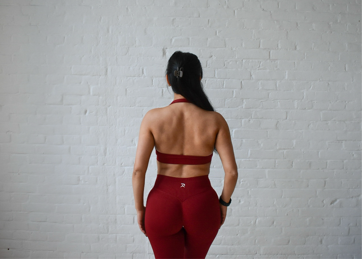 Define Legging - Cherry Red