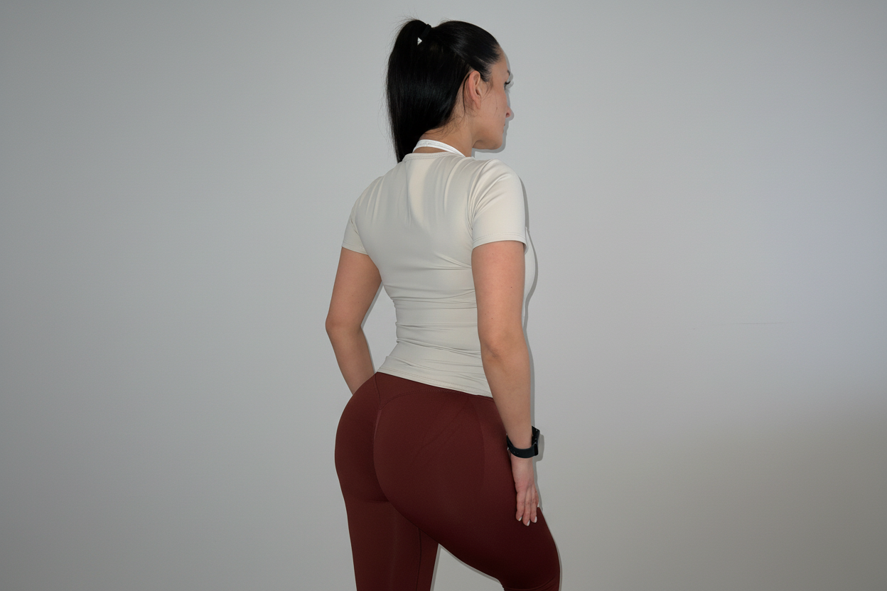 Fitted T-Shirt - Cream