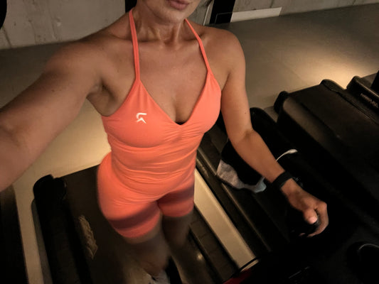 Define Halter Top - Coral Blush