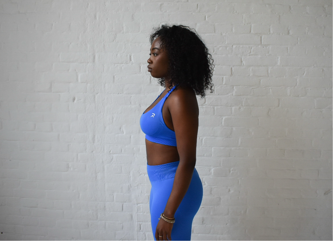 Define Sports Bra - Azure Blue