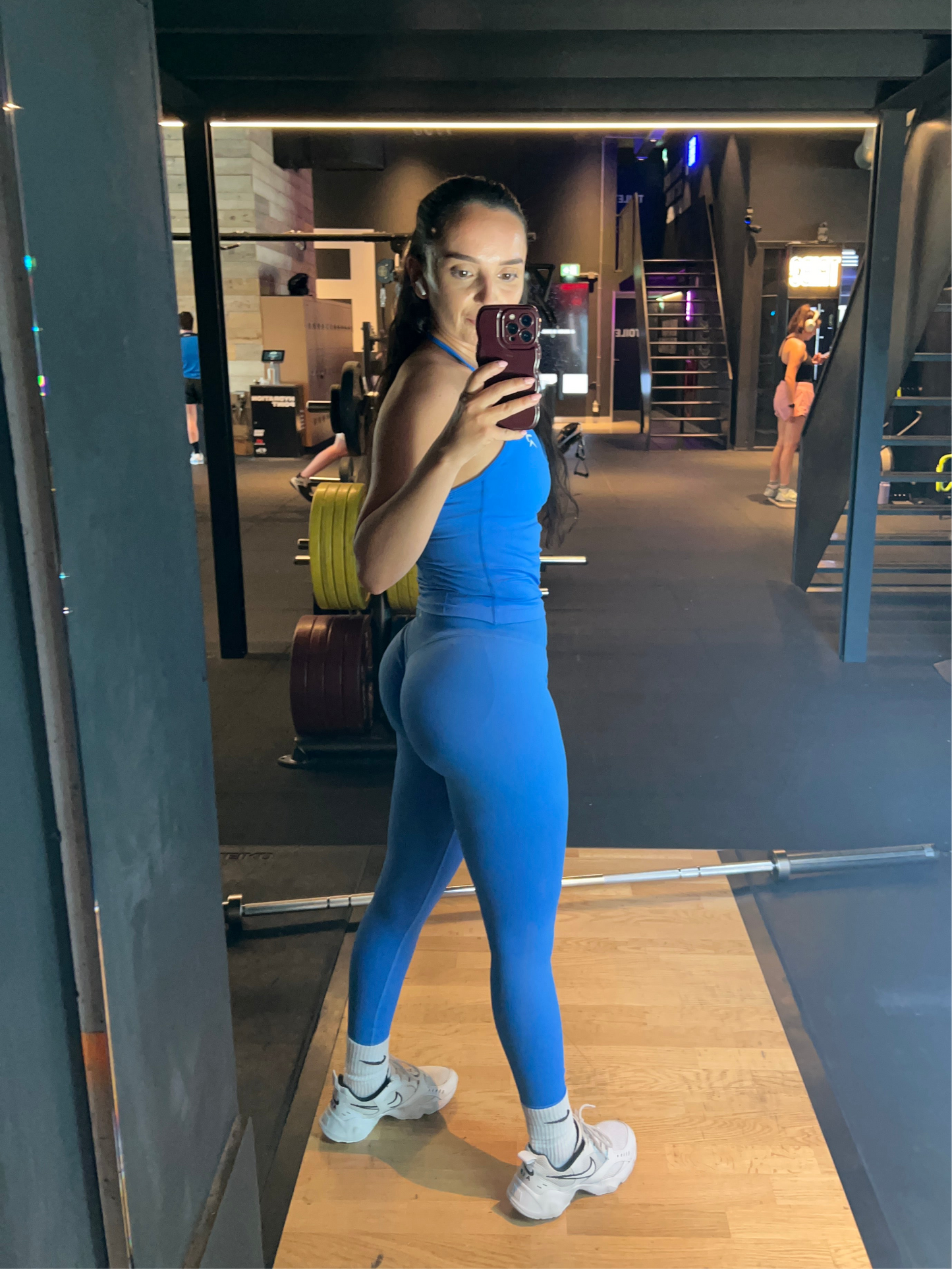 Define Halter Top - Azure Blue