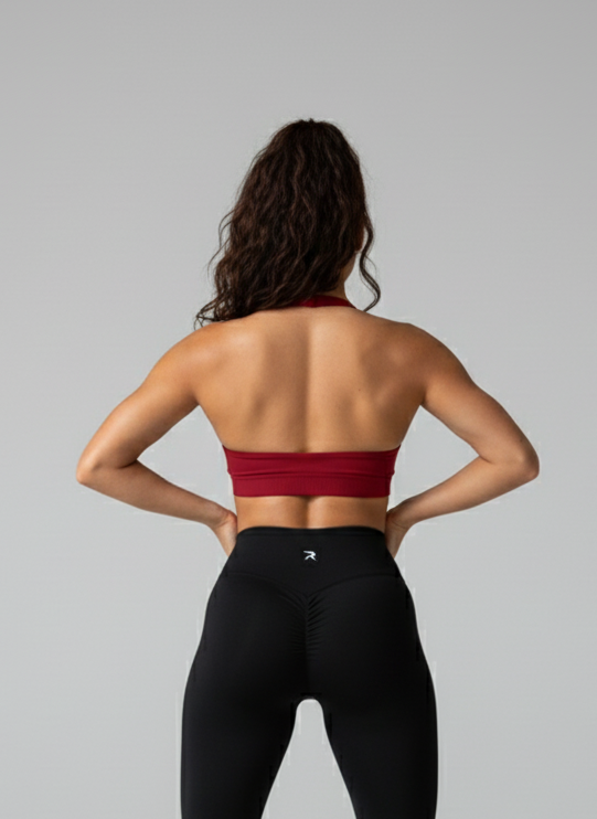 Define Sports Bra - Cherry Red